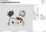 Hk Friends Embroidery File 6 sizes