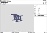 Dhtext Embroidery File 6 sizes