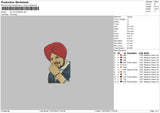 Dil Da Ni Mada Embroidery File 4 sizes
