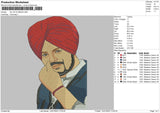 Dil Da Ni Mada Embroidery File 4 sizes