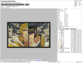 Dio Brando Embroidery File 4 size