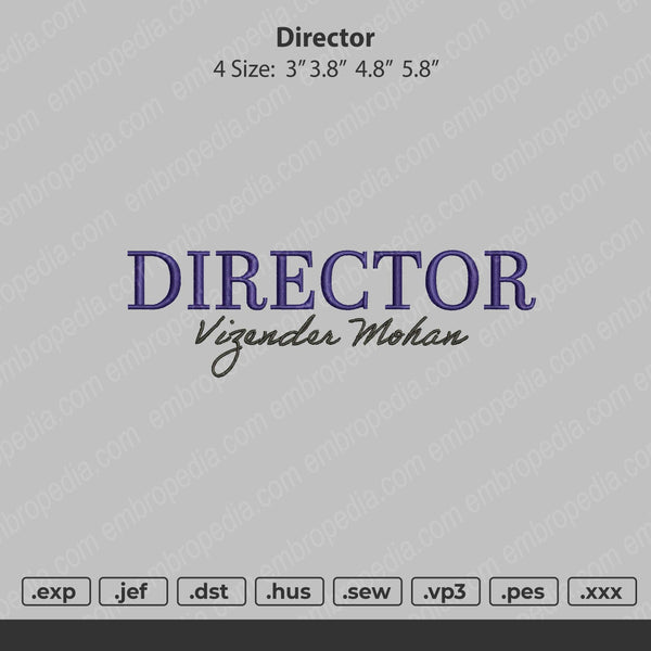 Director