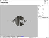 Disk Embroidery File 4 Size