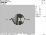Disk Embroidery File 4 Size