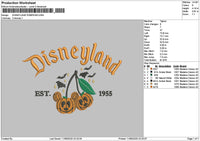 Dland Pumpkins 1109 Embroidery File 6 sizes
