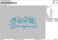 Dland Icons 01 Embroidery File 6 sizes