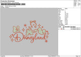 Dland Icon V2 Embroidery File 6 sizes