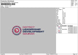 District Text Embroidery 2 Files