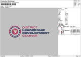 District Text Embroidery 2 Files
