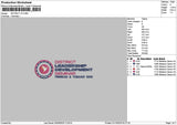 District Text Embroidery 2 Files
