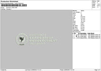 District Text Embroidery 2 Files