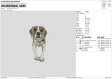 Dog 0507 Embroidery File 6 sizes