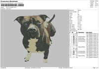 Dog 1410 Embroidery File 6 sizes