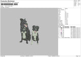 Dog 1909 Embroidery File 6 sizes