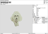 Dog 2112d Embroidery File 6 sizes