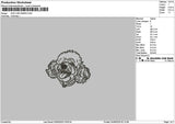 Dog Line 0306 Embroidery File 6 sizes