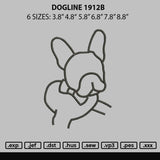 Dogline 1912b Embroidery File 6 sizes
