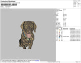 Dog V28 Embroidery File 4 size