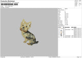 Dog 2309 Embroidery File 6 sizes