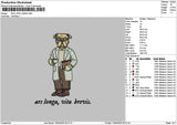 Dogtext 1104 Embroidery File 6 sizes
