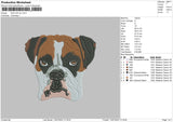 Dog Realistic V35 Embroidery File 4 sizes