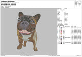 Dog V36 Embroidery File 4 size