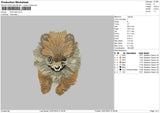 Dog V60 Embroidery File 4 sizes