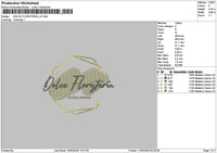 Dolcetext 1105a Embroidery File 6 sizes