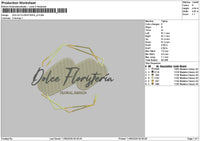 Dolcetext 1105a Embroidery File 6 sizes