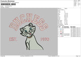 Cat1970 Embroidery File 6 sizes