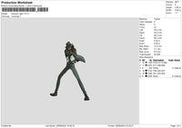 Daisuke J Embroidery File 6 sizes