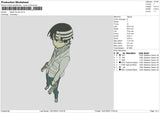 Death Tk Embroidery File 6 sizes