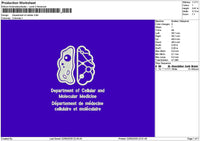 Cellulartext Embroidery File 6 sizes