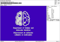 Cellulartext Embroidery File 6 sizes