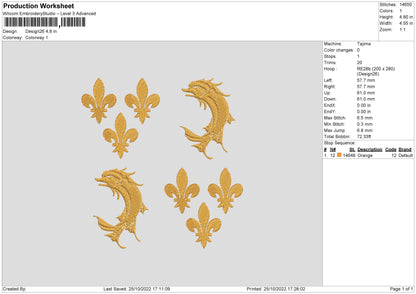 Designs Logo Bundle 01 Embroidery 10 Files