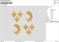 Designs Logo Bundle 01 Embroidery 10 Files