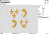 Designs Logo Bundle 01 Embroidery 10 Files