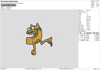 A Dog 01 Embroidery File 6 sizes