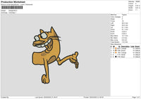 A Dog 01 Embroidery File 6 sizes