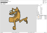 A Dog 01 Embroidery File 6 sizes