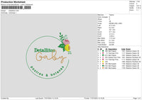 Detallitoscircle Embroidery File 6 sizes