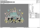 Dland Mickey 1505 Embroidery File 6 sizes