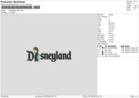 Dland Flynn Embroidery File 6 sizes