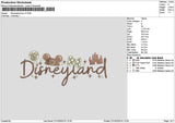 Dland Icons V2 Embroidery File 6 sizes