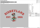 Disneyland Minnie Xmas Embroidery File 5 sizes