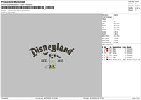 Minnie Ghost Land Embroidery File 6 sizes