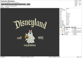 Dland Minnieghost Embroidery File 6 sizes