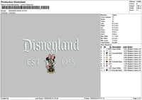 Dland Minnie V4 Embroidery File 6 sizes