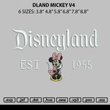 Dland Minnie V4 Embroidery File 6 sizes