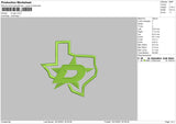 DLogo Embroidery File 4 size